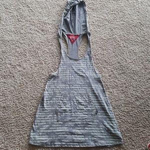 Used Men's Hooded Tank Top by Vans size L